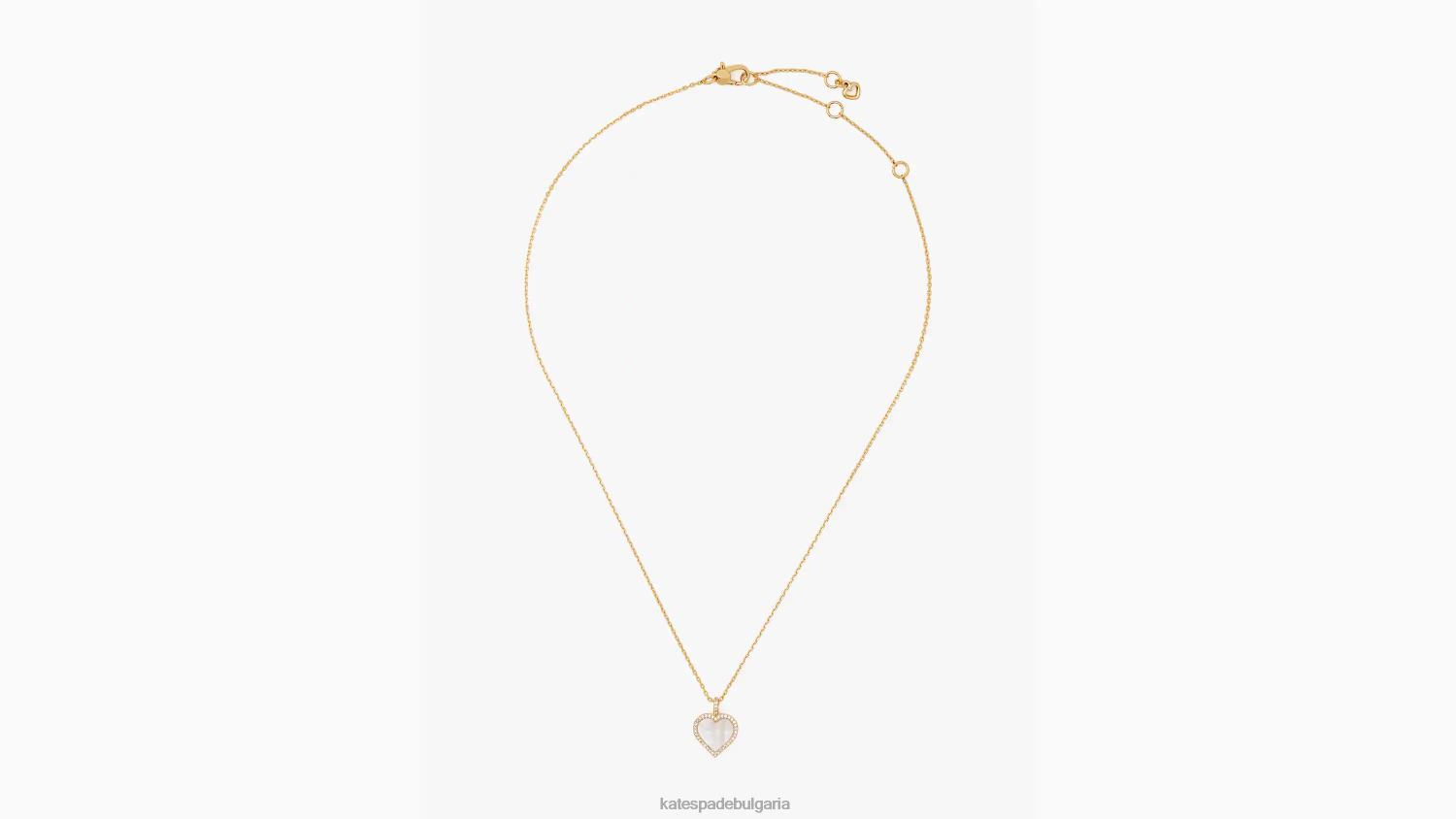 аксесоари Kate Spade вземете висулка сърце прозрачен/златен Жени 2N00B1182