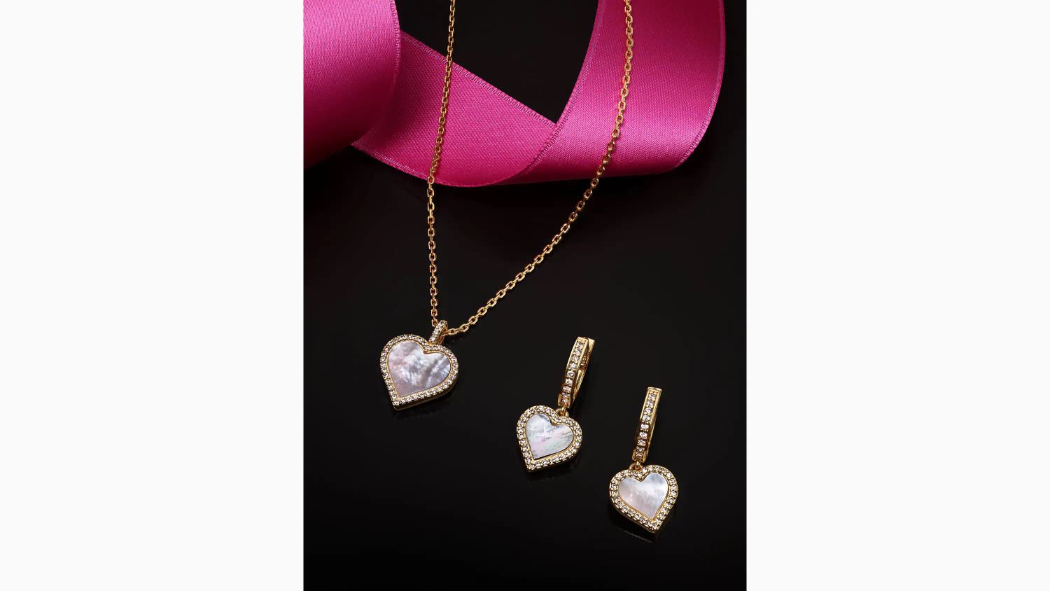 аксесоари Kate Spade вземете висулка сърце прозрачен/златен Жени 2N00B1182