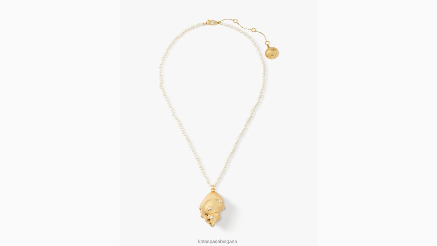 аксесоари Kate Spade висулка с изявление за съкровище на риф бяло мулти Жени 2N00B992