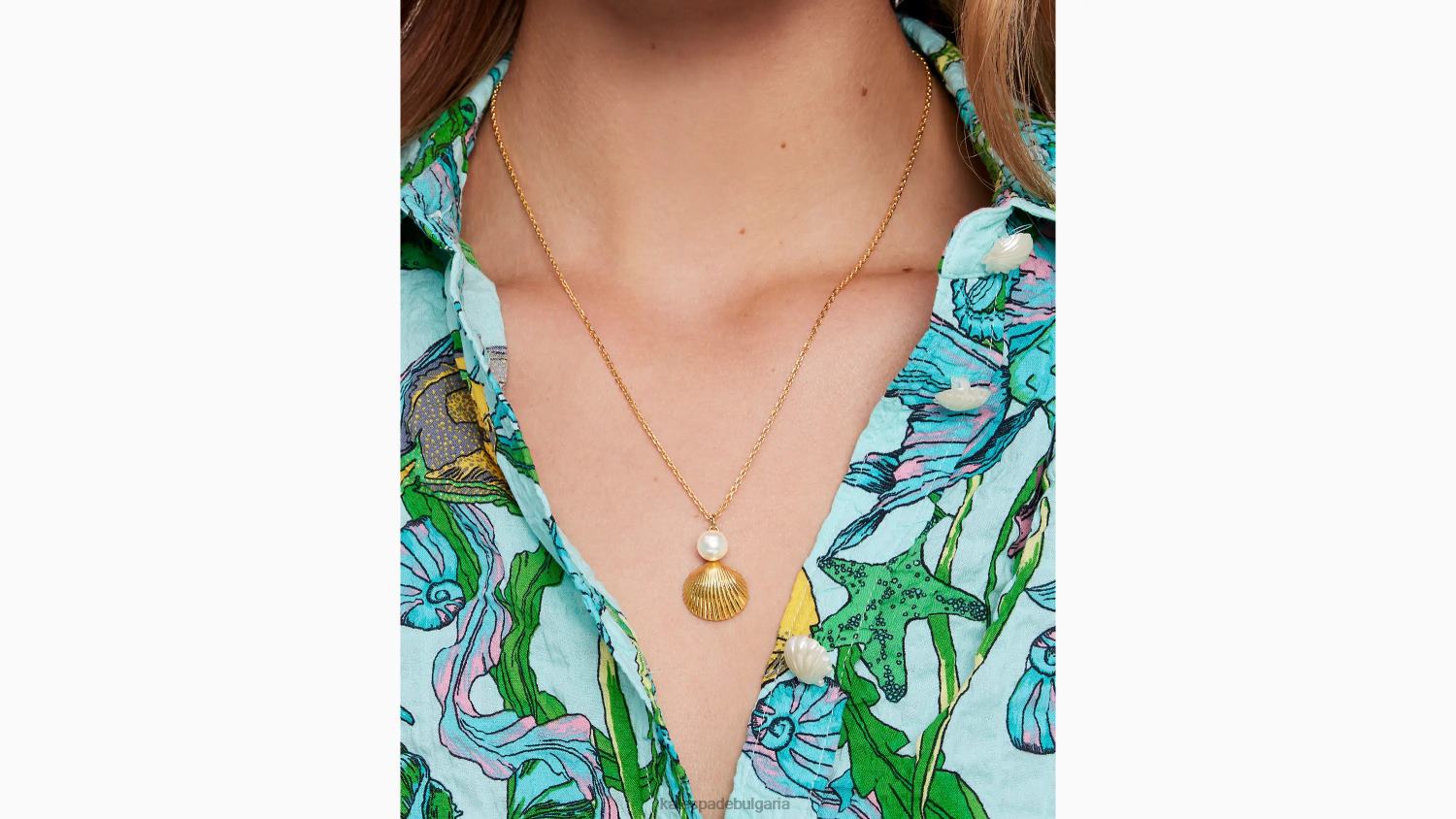 аксесоари Kate Spade мини висулка рифово съкровище злато мулти Жени 2N00B993