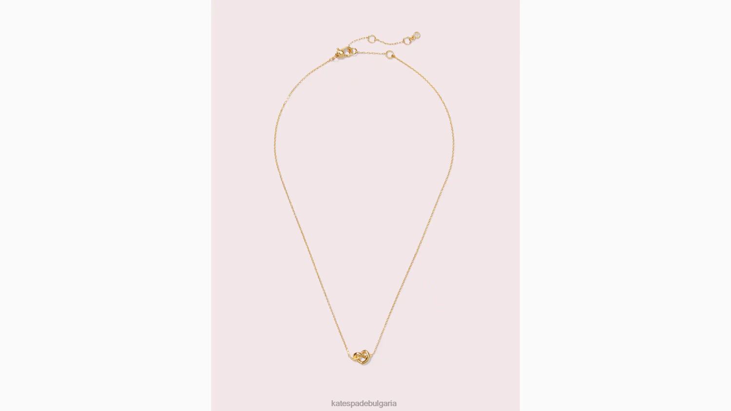 аксесоари Kate Spade мини висулка с възел loves me злато Жени 2N00B1067