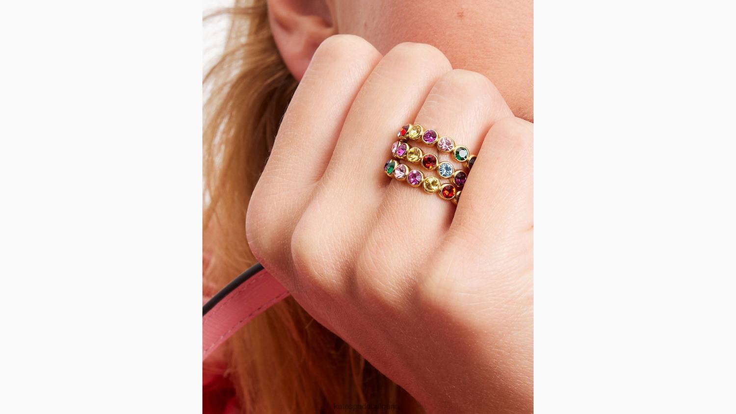 аксесоари Kate Spade върху пръстените за подреждане на точки мулти Жени 2N00B1075