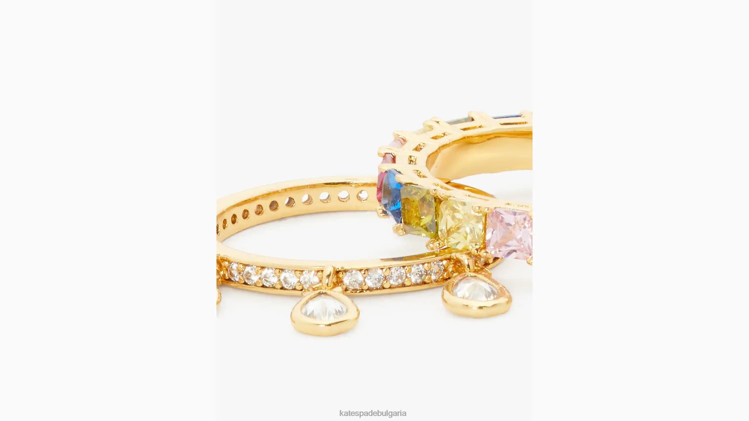 аксесоари Kate Spade комплект пръстени за дъжд или блясък бяло мулти Жени 2N00B1122