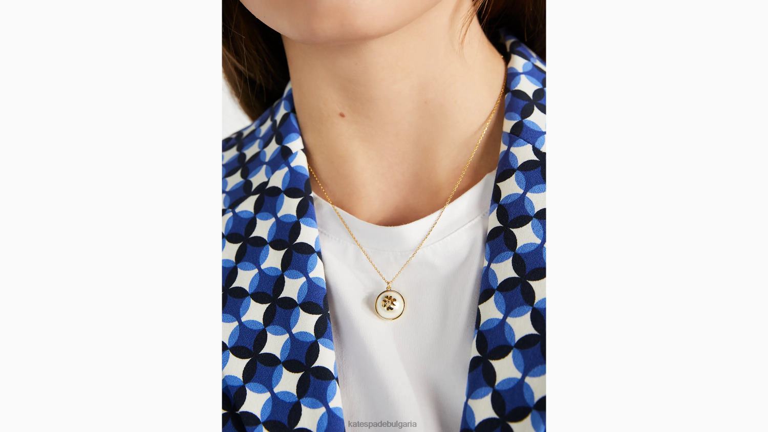 аксесоари Kate Spade перли върху перли мини висулка крем/злато Жени 2N00B1242