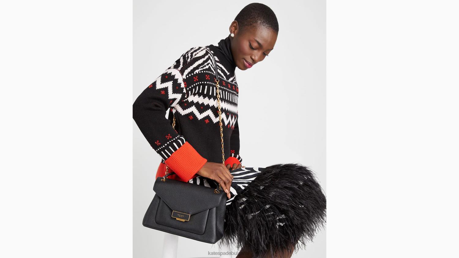 аксесоари Kate Spade Gramercy средно конвертируема чанта през рамо черен Жени 2N00B315