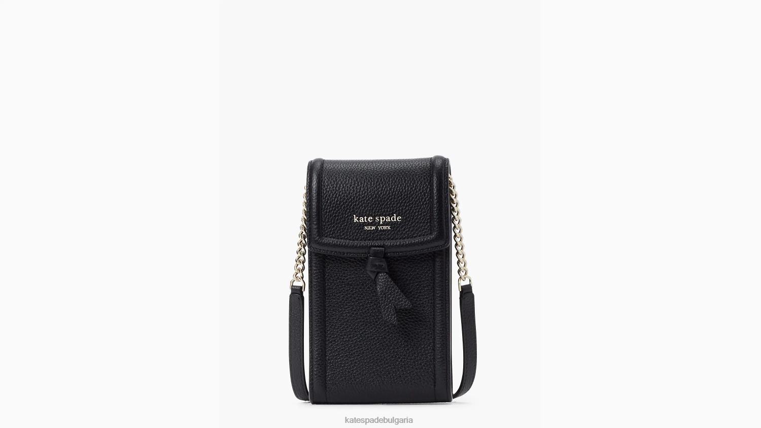 аксесоари Kate Spade knott север юг телефон crossbody черен Жени 2N00B104