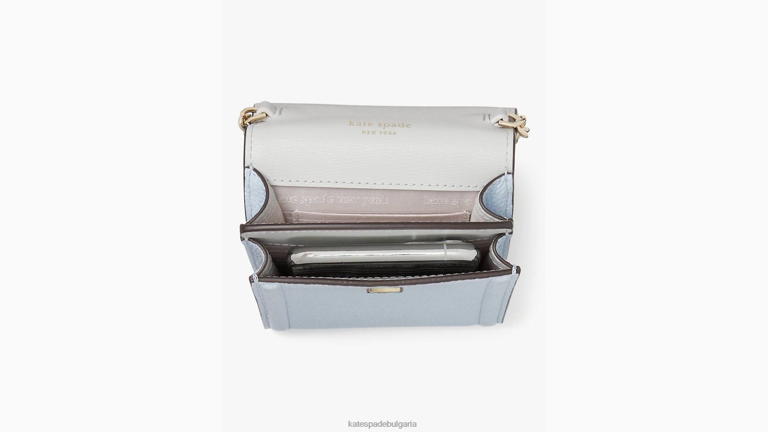 аксесоари Kate Spade knott север юг телефон crossbody акварел синьо Жени 2N00B105