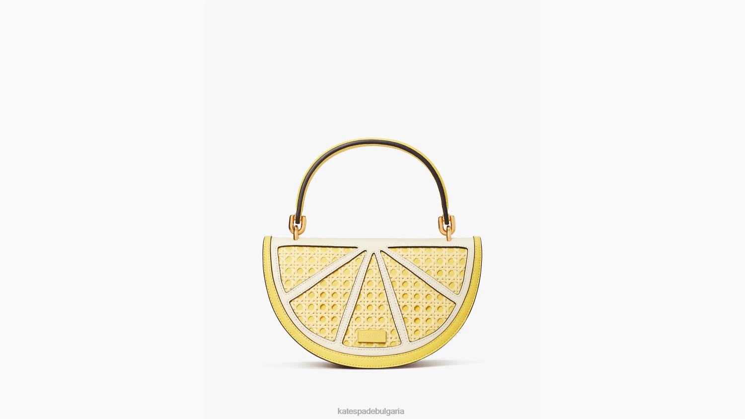 аксесоари Kate Spade lemon drop wicker 3d crossbody глухарче жълто мулти Жени 2N00B97