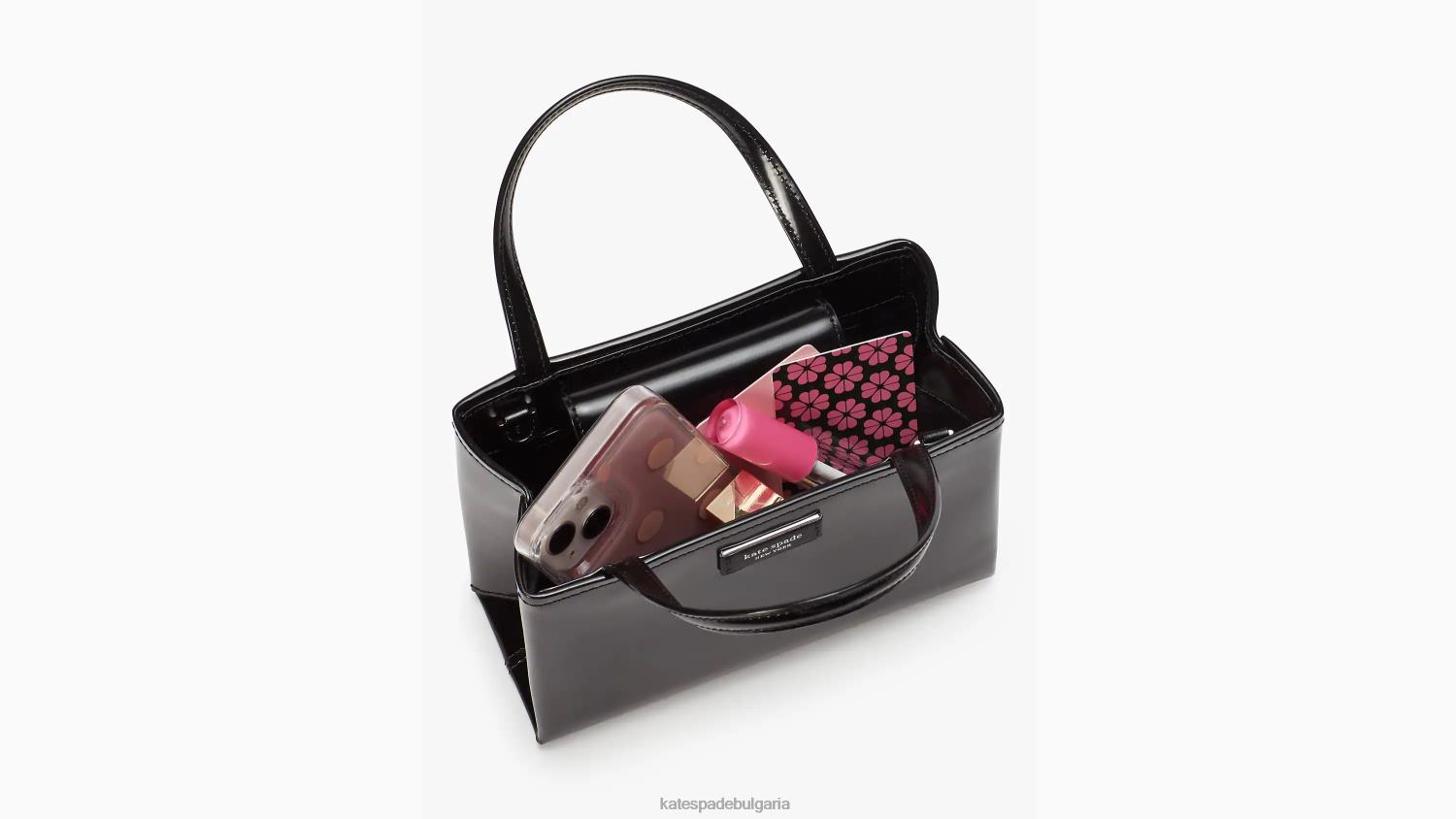 аксесоари Kate Spade кожена мини чантичка sam icon черен Жени 2N00B198