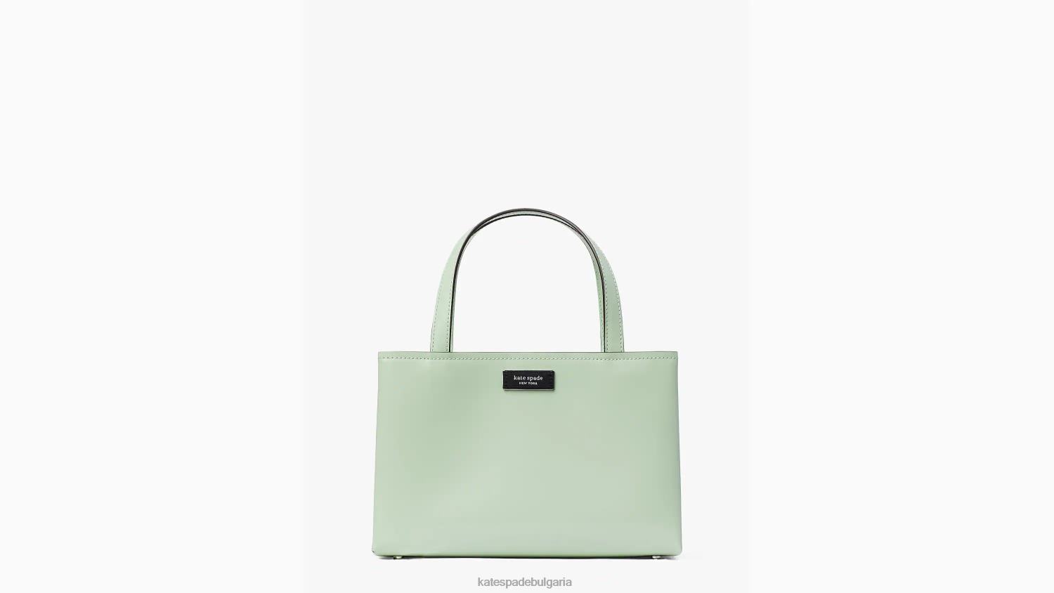 аксесоари Kate Spade кожена малка чантичка sam icon крем от шам фъстък Жени 2N00B217