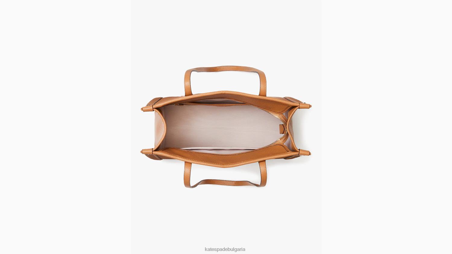 аксесоари Kate Spade средна чантичка от камъчеста кожа на пазара бунгало Жени 2N00B33