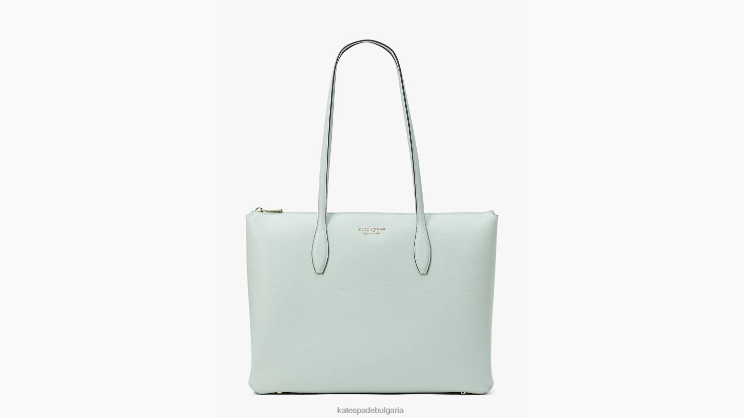 аксесоари Kate Spade цял ден голяма чантичка с цип кристално синьо Жени 2N00B80