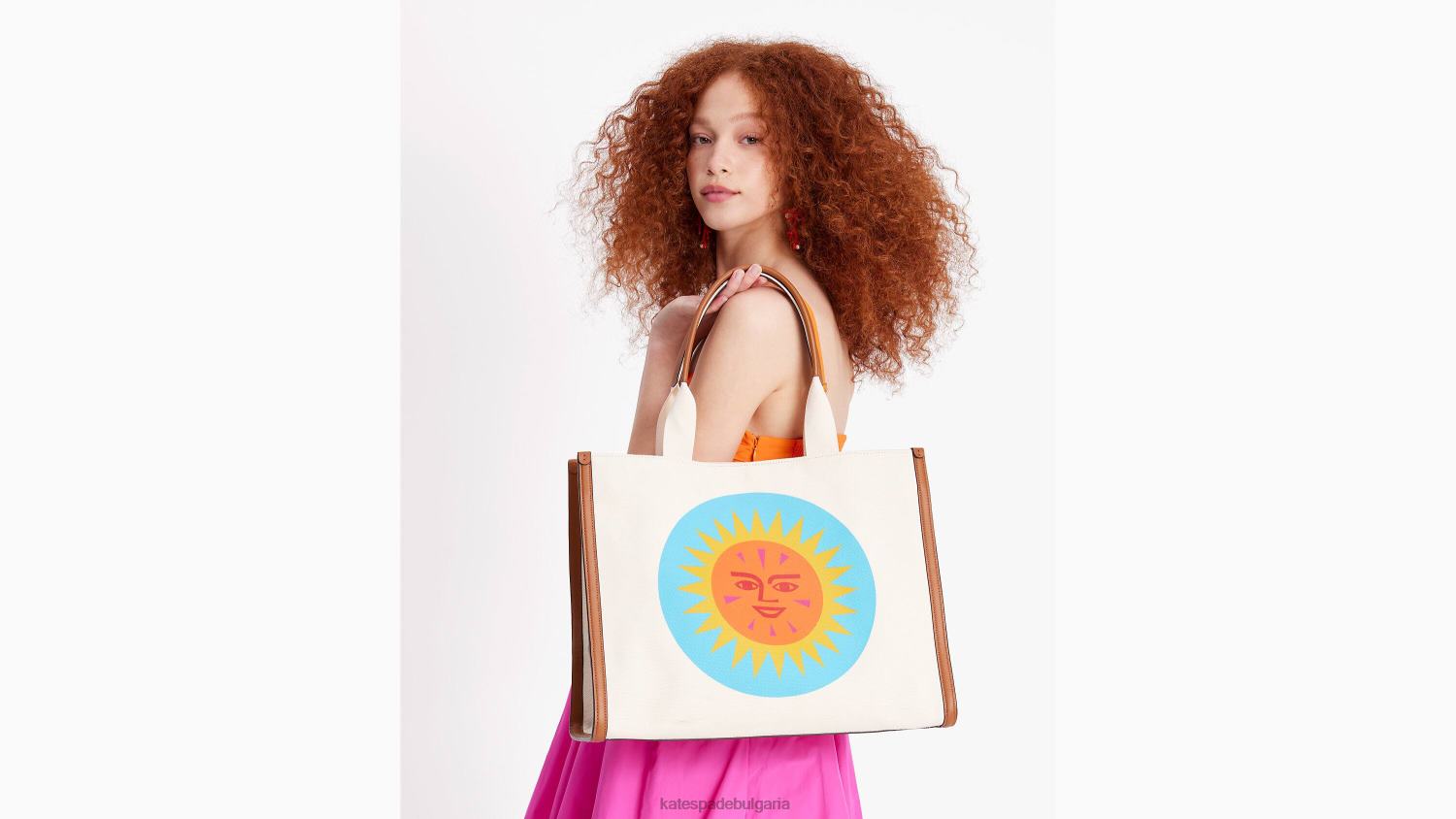 аксесоари Kate Spade alexander girard x new york платнена голяма чантичка мулти Жени 2N00B18