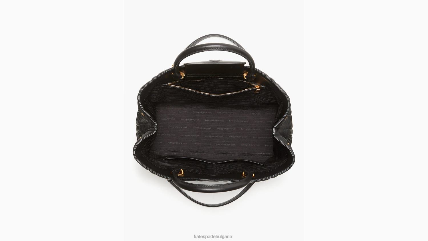 аксесоари Kate Spade ватирана средна конвертируема пазарска чанта evelyn черен Жени 2N00B274