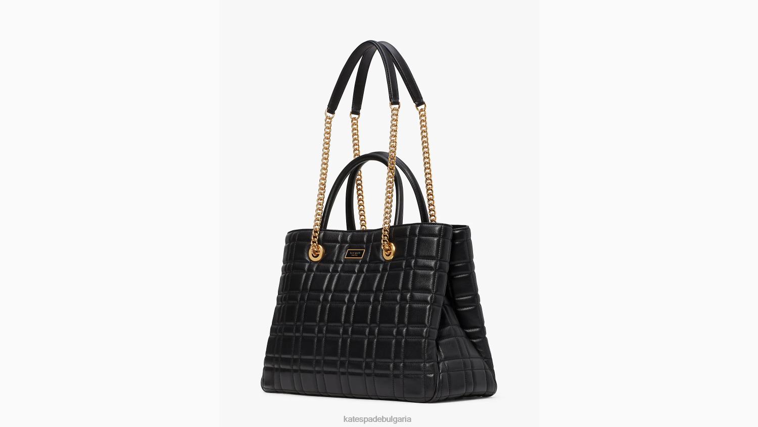 аксесоари Kate Spade ватирана средна конвертируема пазарска чанта evelyn черен Жени 2N00B274