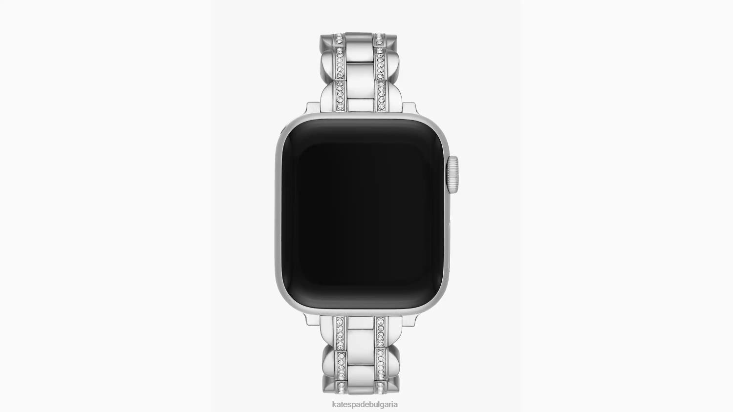 аксесоари Kate Spade паве гривна от неръждаема стомана 38/40 мм лента за часовник Apple сребро Жени 2N00B1049