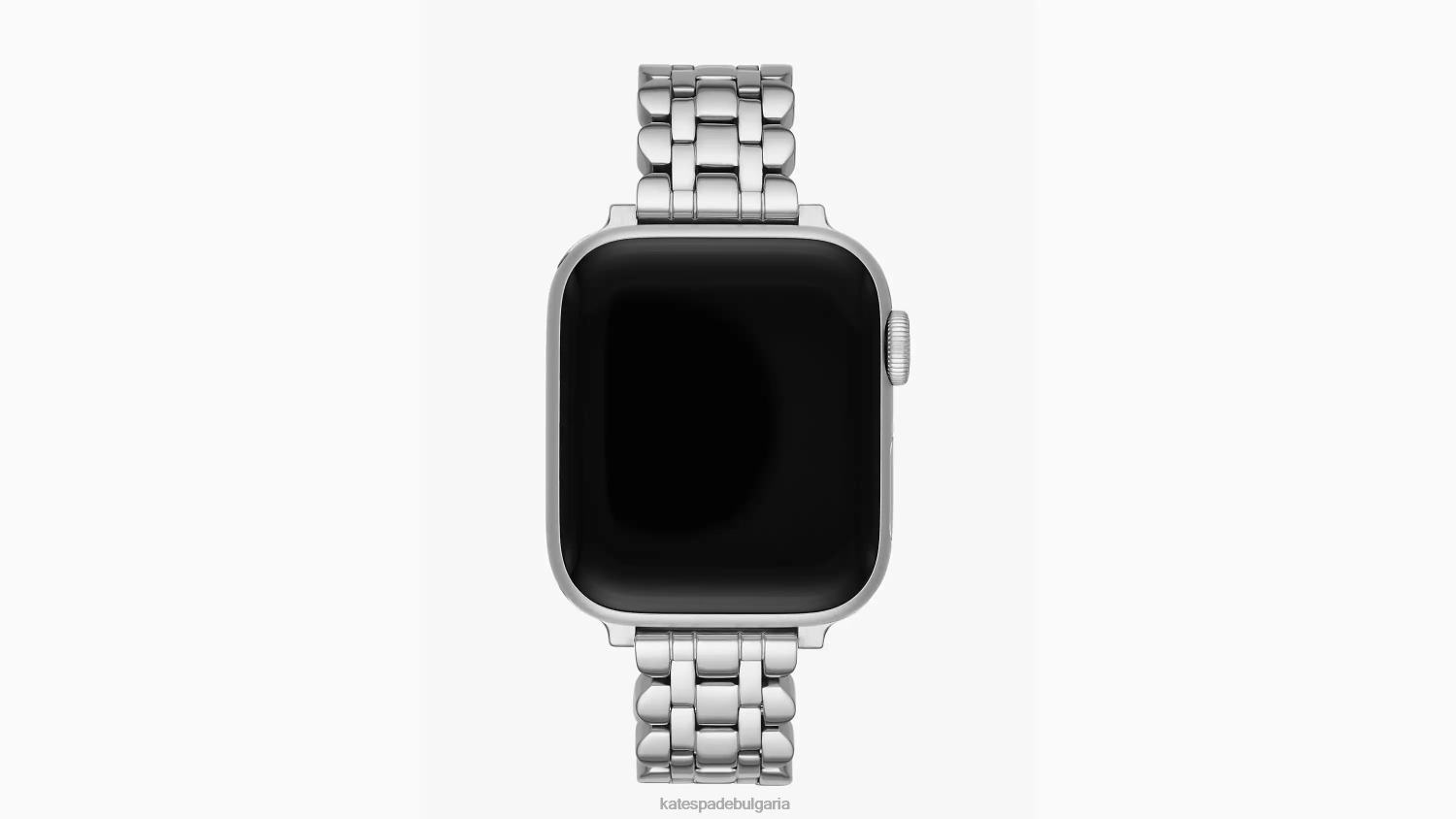 аксесоари Kate Spade гривна от неръждаема стомана със сребърна мида с връзка 38/40 мм за часовник Apple сребро Жени 2N00B1100