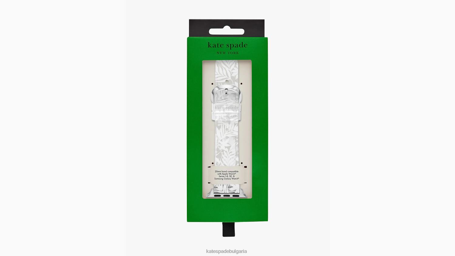аксесоари Kate Spade желе 38-49мм лента за ябълков часовник бяло Жени 2N00B1066