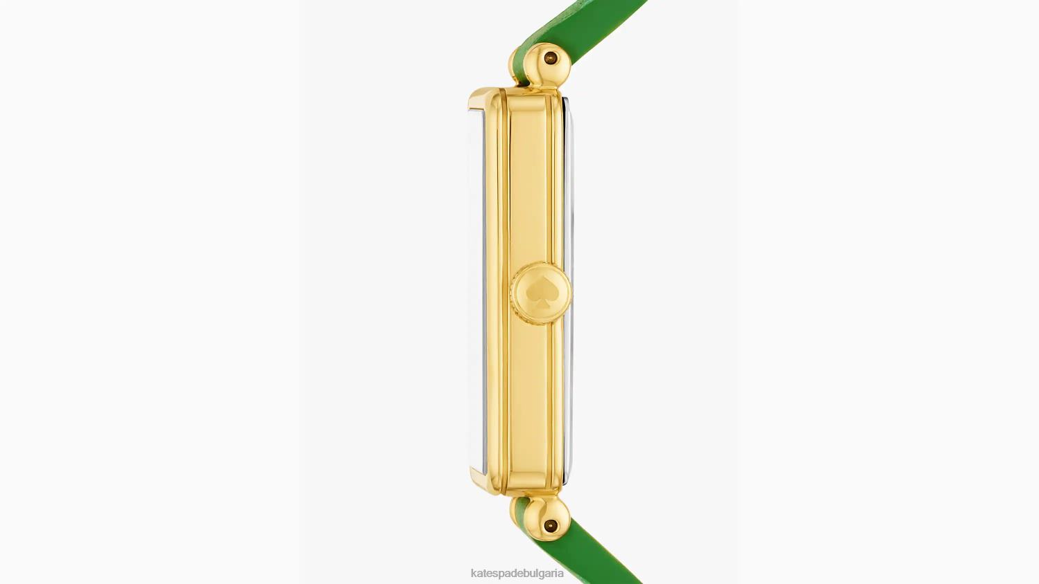 аксесоари Kate Spade зелен кожен часовник rosedale зелено Жени 2N00B1180