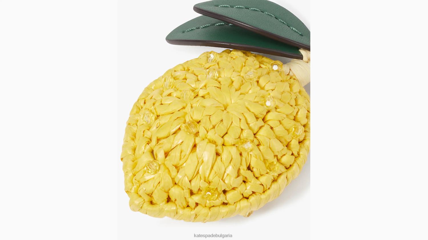 аксесоари Kate Spade ключодържател за плетене на една кука с капка лимон глухарче жълто мулти Жени 2N00B1302