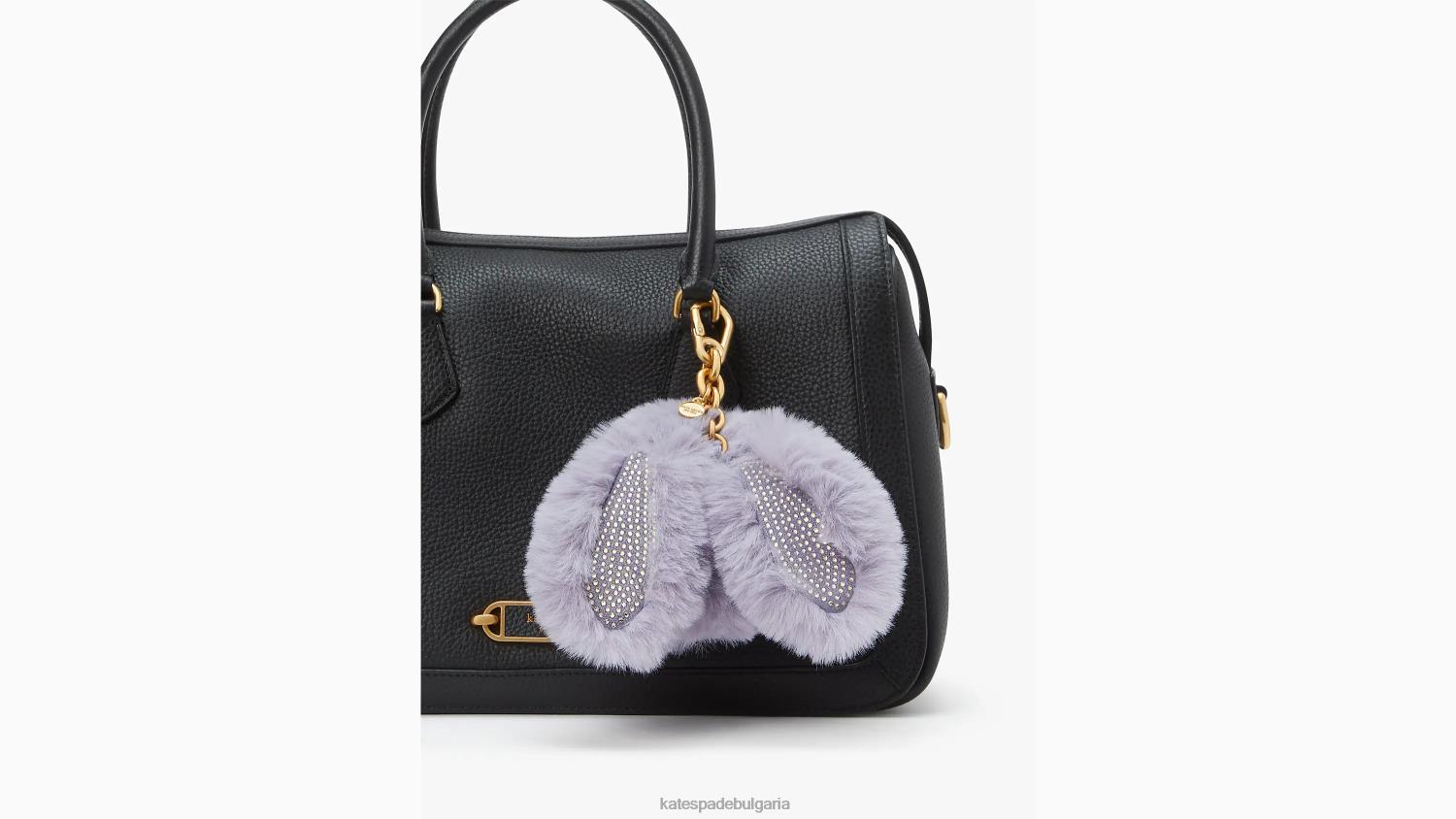 аксесоари Kate Spade лунна нова година ключодържател от изкуствена кожа лавандулов крем Жени 2N00B1428