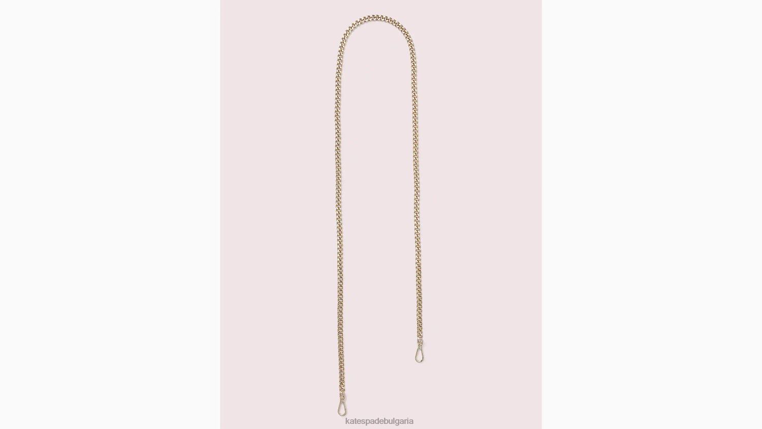 аксесоари Kate Spade метална хардуерна верижна каишка розово злато Жени 2N00B240