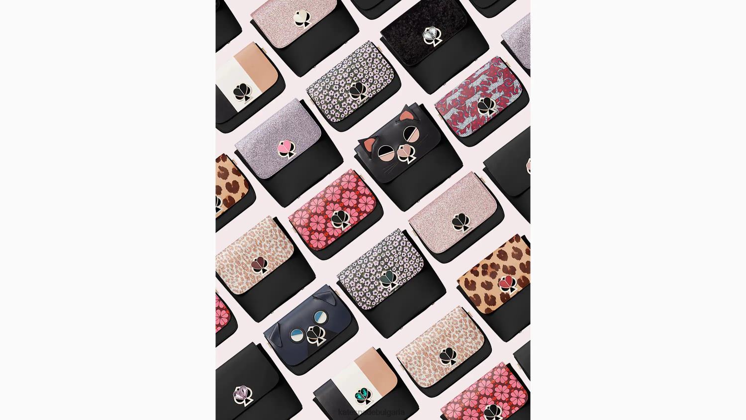 аксесоари Kate Spade метална хардуерна верижна каишка розово злато Жени 2N00B240