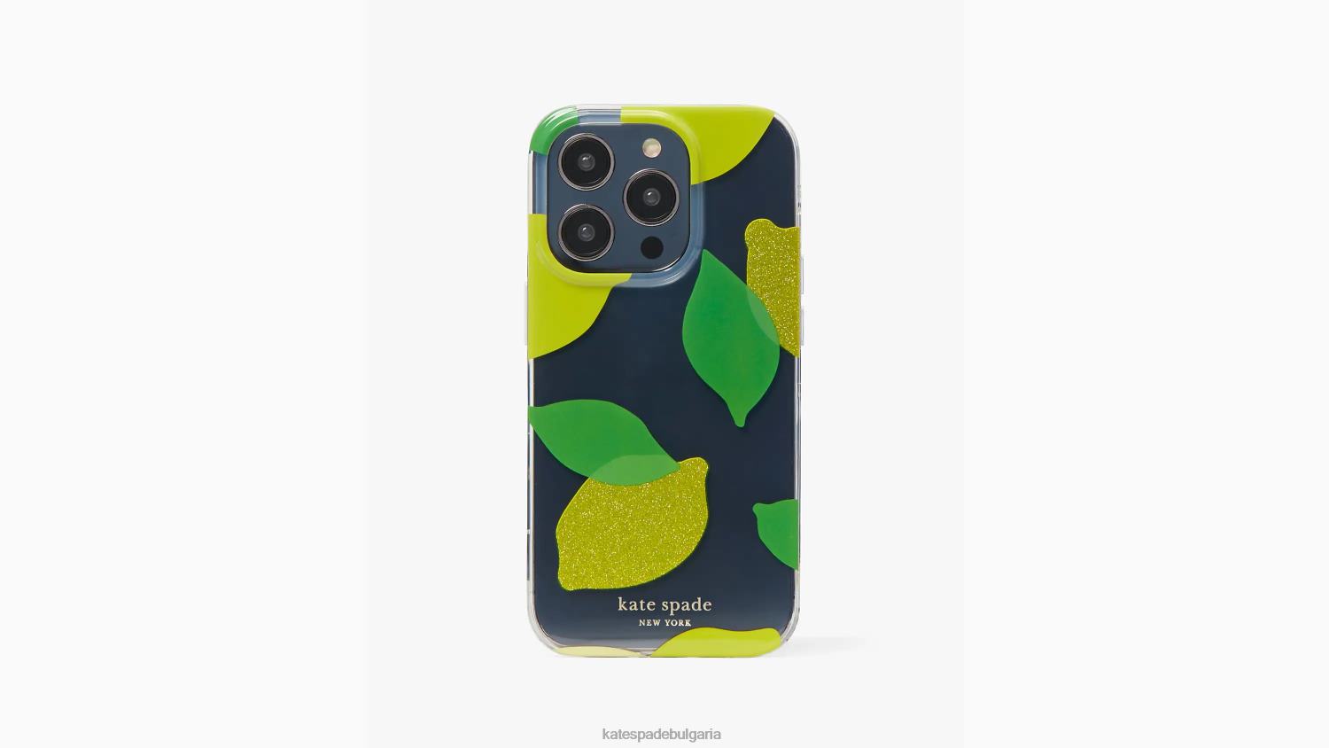 аксесоари Kate Spade калъф за iphone 14 pro lemon drop ясно мулти Жени 2N00B1273