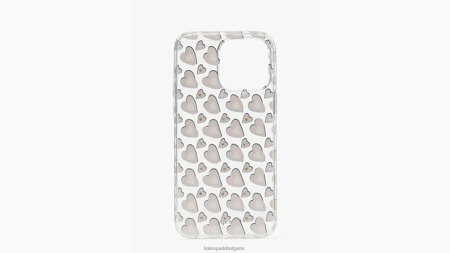 аксесоари Kate Spade калъф сърце за iphone 14 pro max ясно мулти Жени 2N00B1432