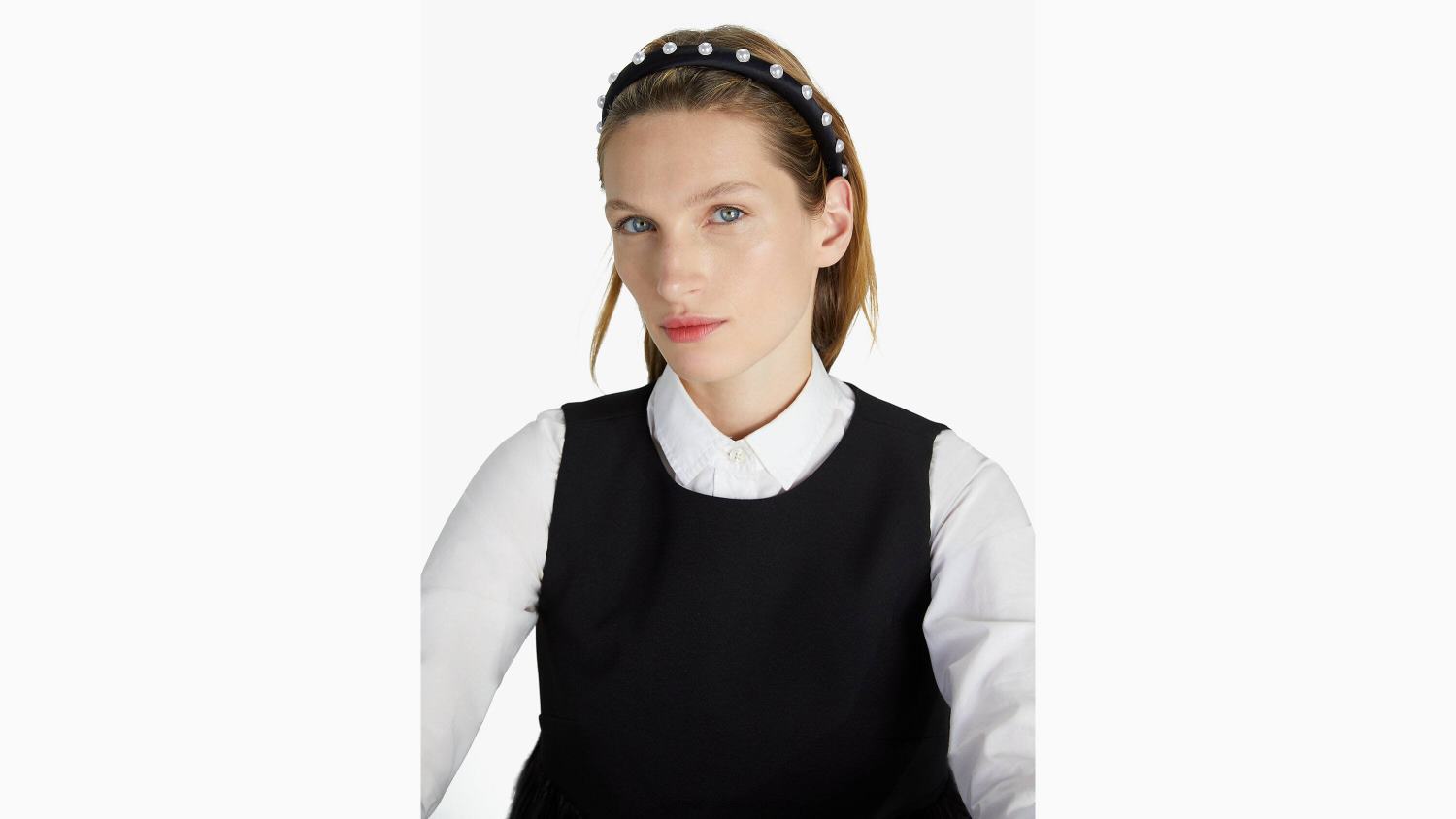 аксесоари Kate Spade тънка лента за глава, украсена с перли черен Жени 2N00B1457