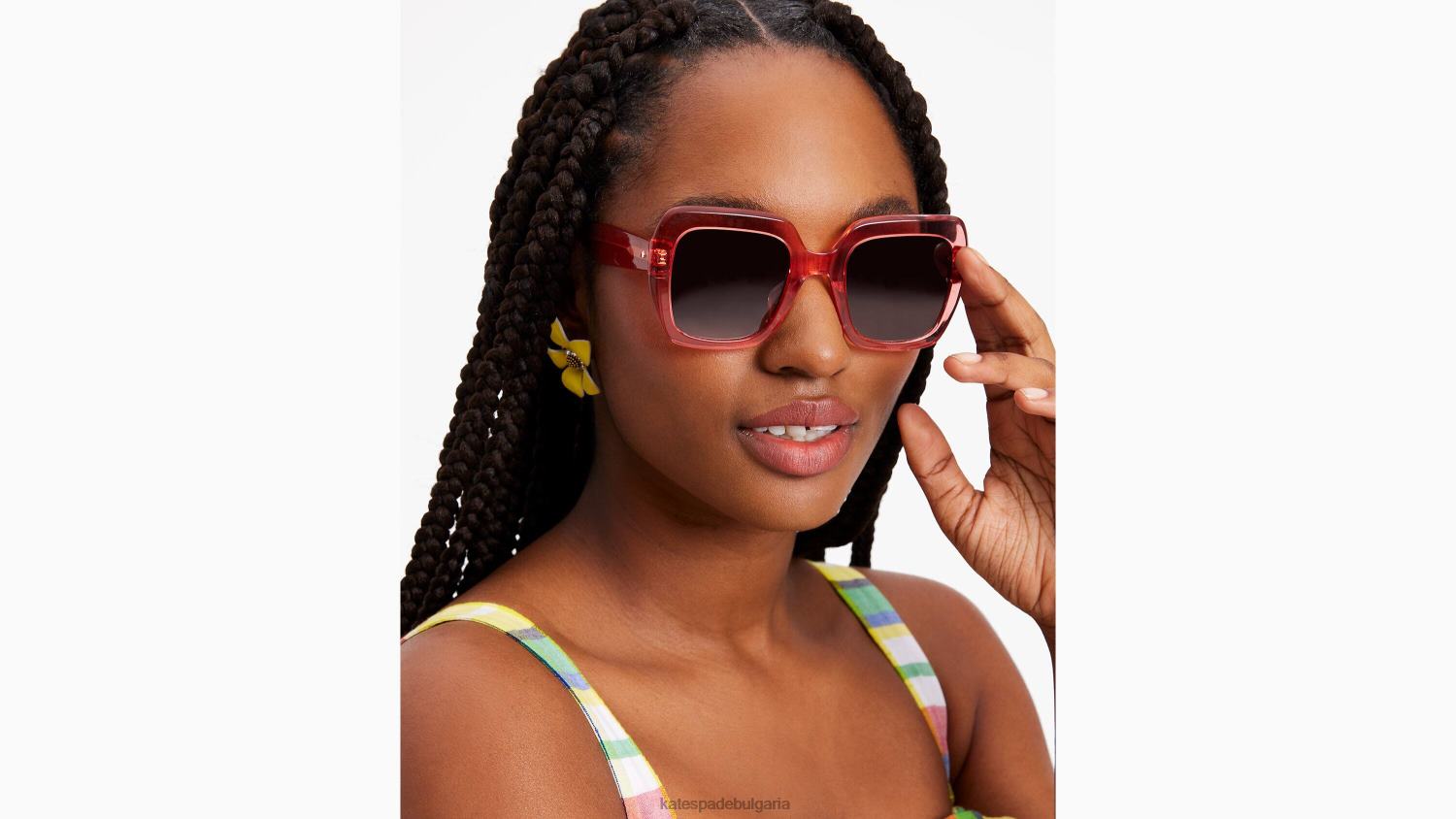 аксесоари Kate Spade слънчеви очила Наоми праскова Жени 2N00B1393