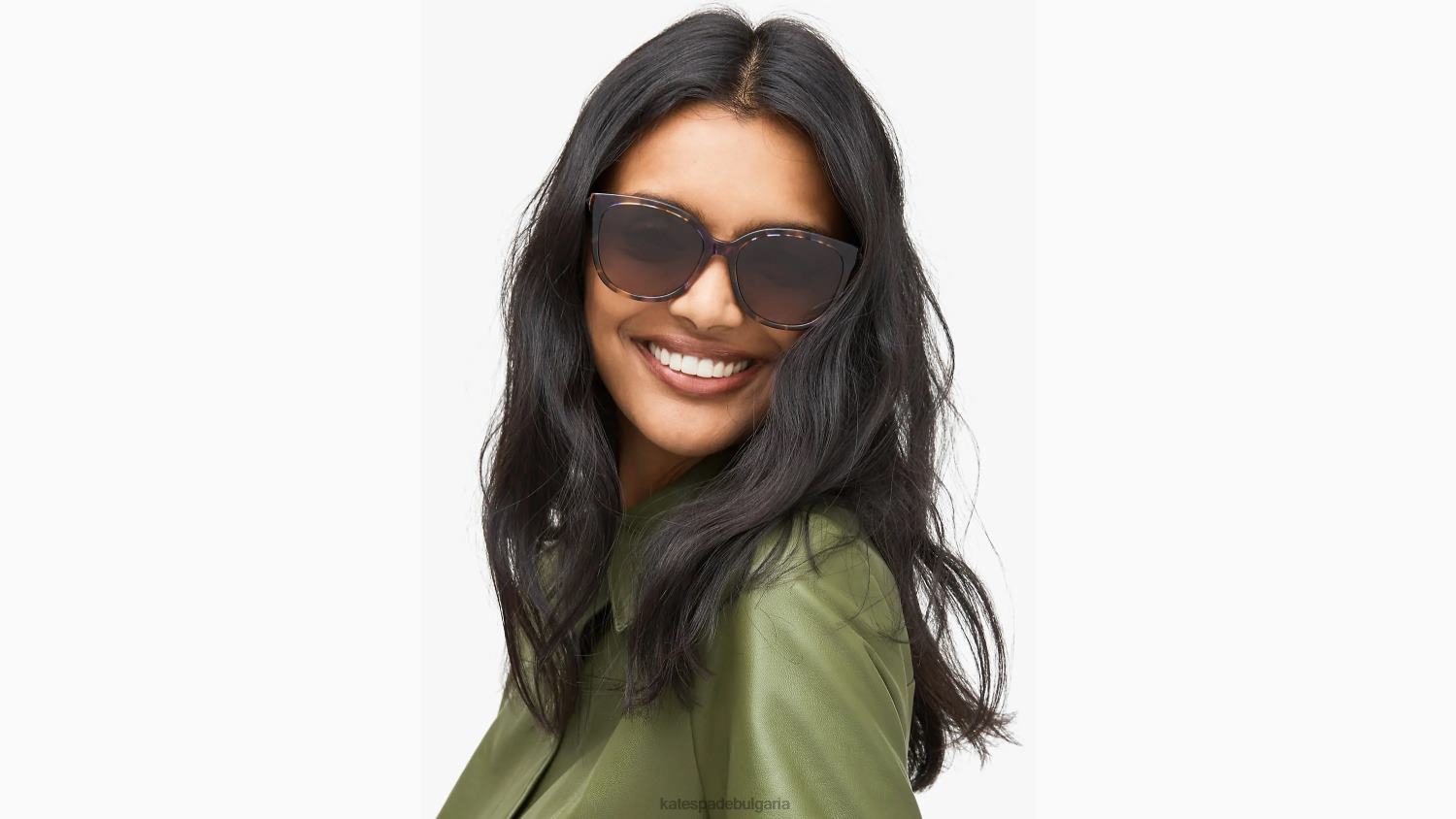 аксесоари Kate Spade поляризирани слънчеви очила britton печена смокиня/рококо розово Жени 2N00B1381