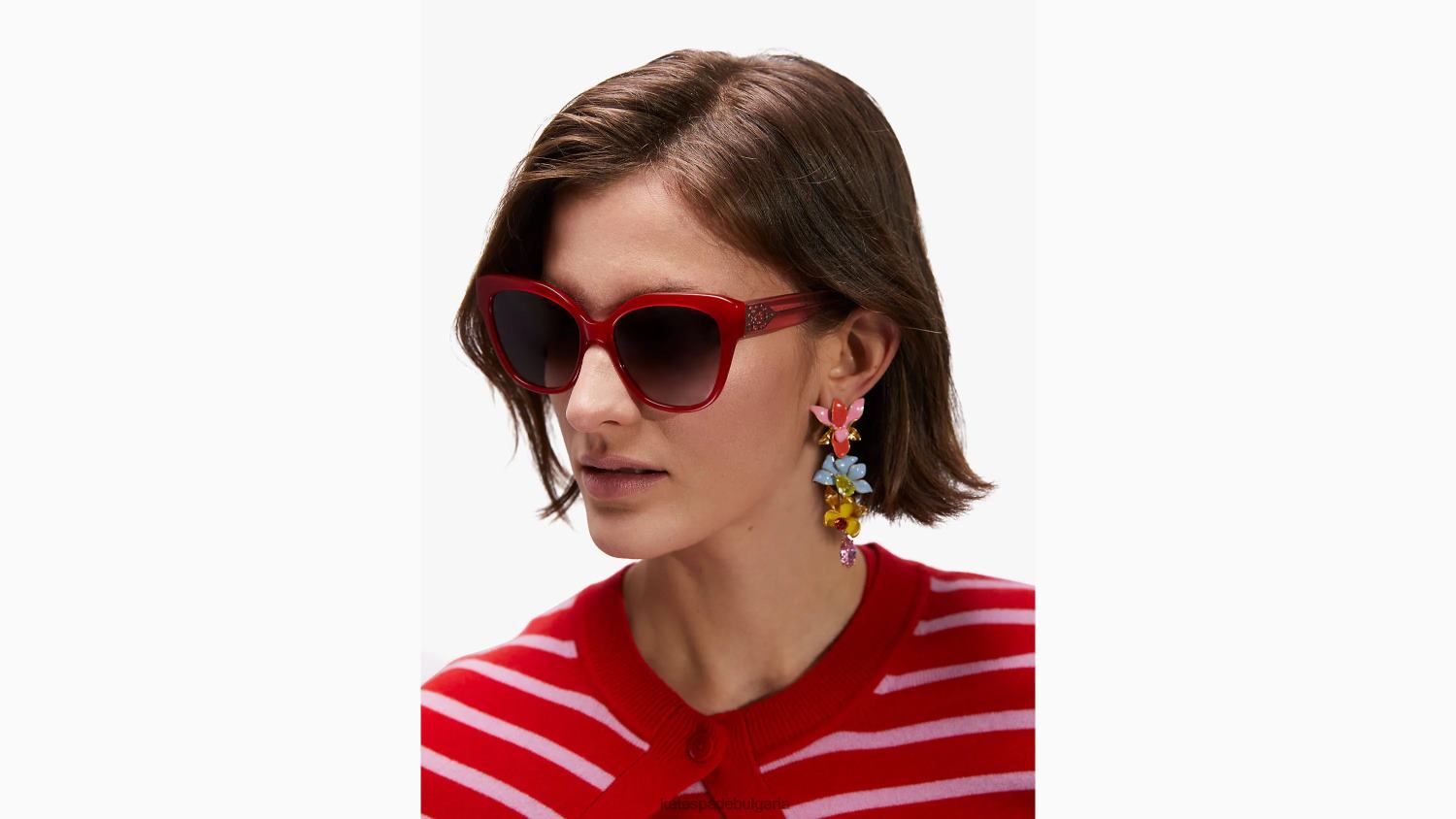 аксесоари Kate Spade savanna слънчеви очила червен Жени 2N00B1394