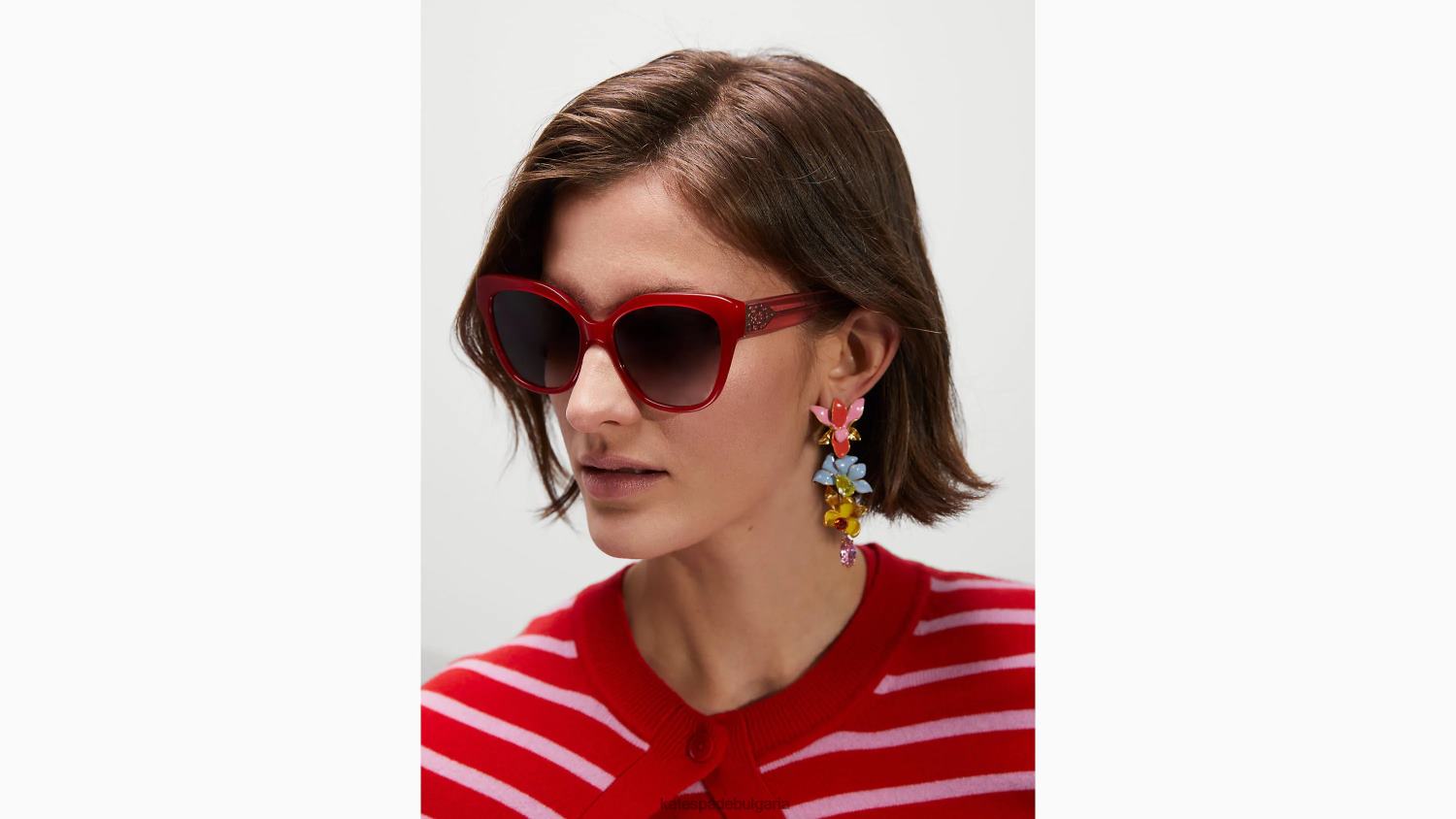 аксесоари Kate Spade savanna слънчеви очила червен Жени 2N00B1394