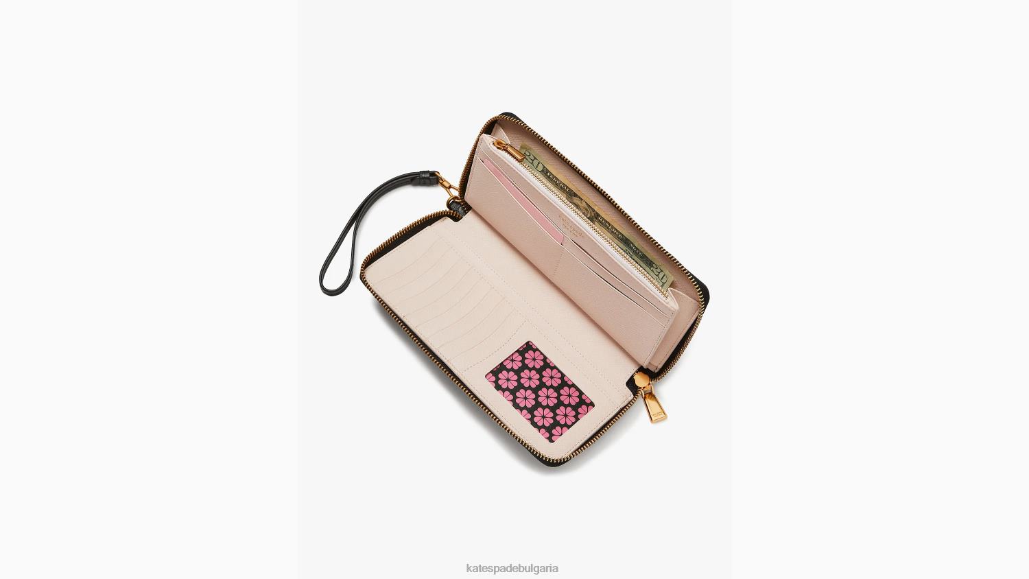 аксесоари Kate Spade морган пътен портфейл черен Жени 2N00B454