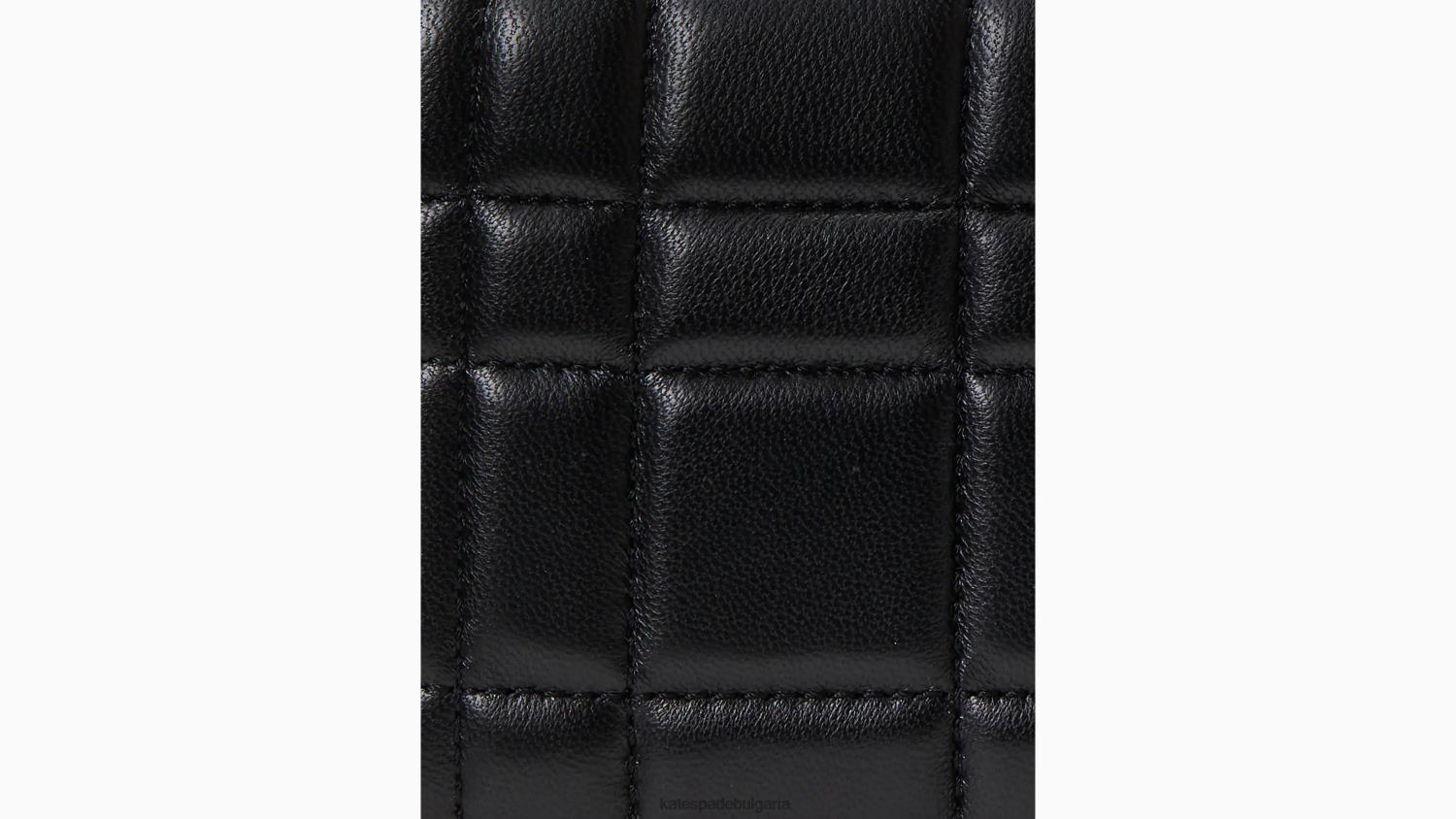 аксесоари Kate Spade ватиран континентален портфейл с цип evelyn черен Жени 2N00B396