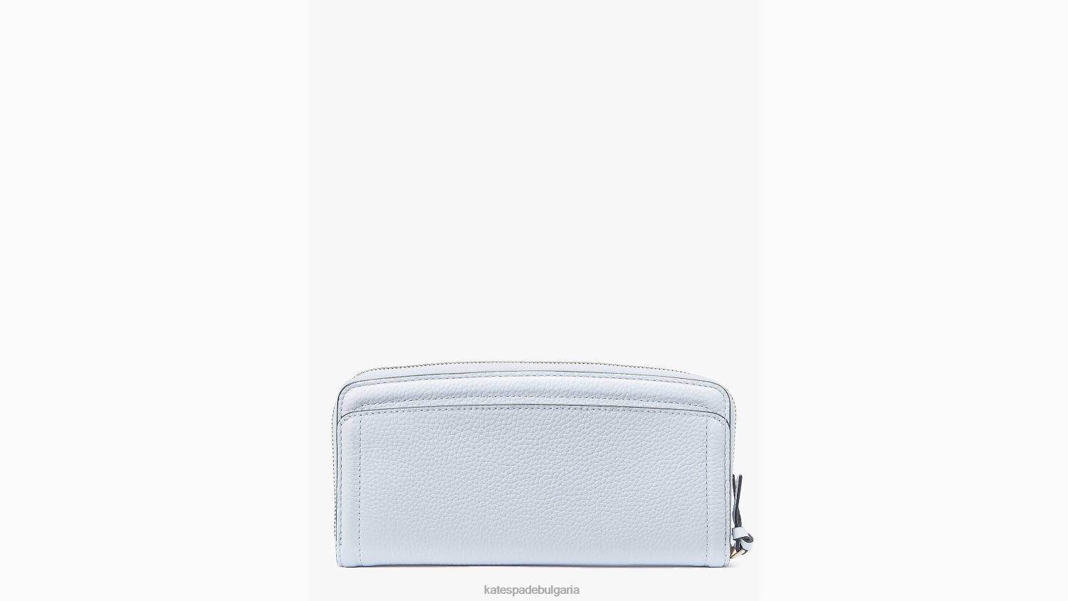 аксесоари Kate Spade тънък континентален портфейл knott акварел синьо Жени 2N00B423