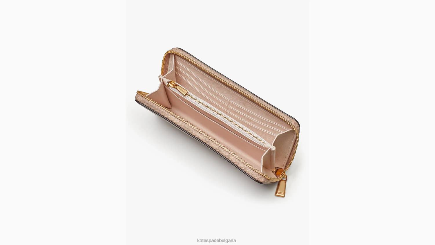 аксесоари Kate Spade континентален портфейл с цветни блокове на morgan с цип блед дрян мулти Жени 2N00B401
