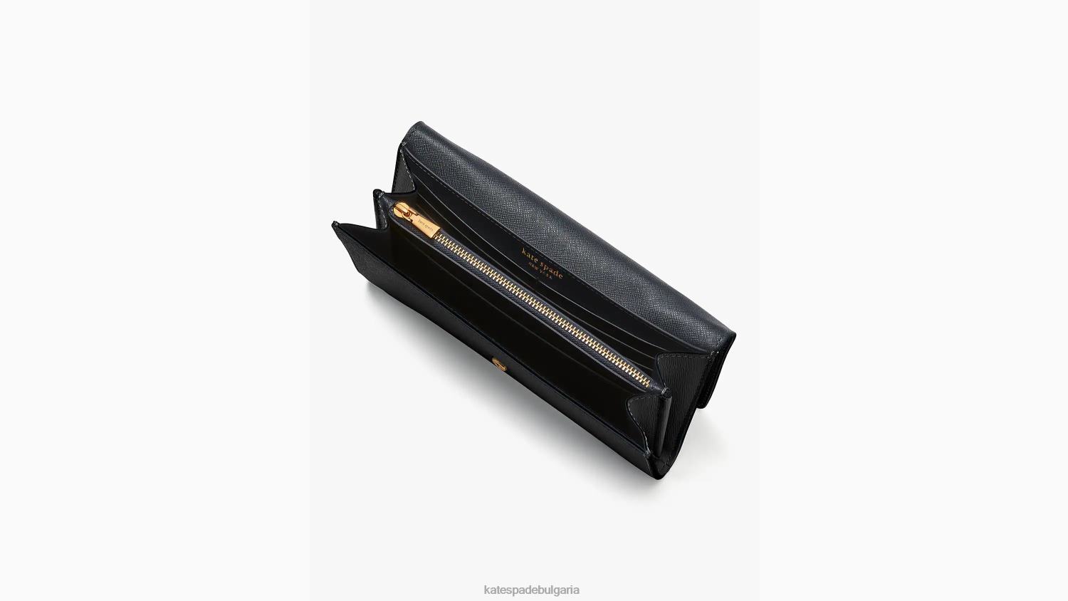 аксесоари Kate Spade континентален портфейл с капак morgan черен Жени 2N00B438
