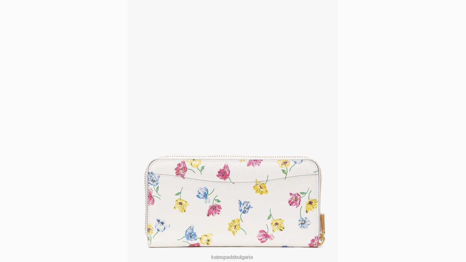 аксесоари Kate Spade континентален портфейл с цип morgan tulip toss крем мулти Жени 2N00B410