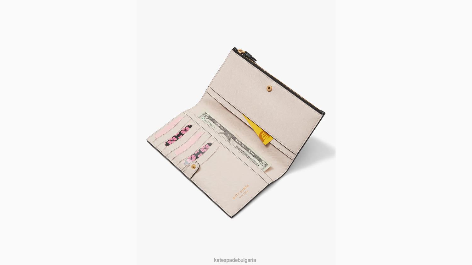 аксесоари Kate Spade morgan континентална китка черен Жени 2N00B456