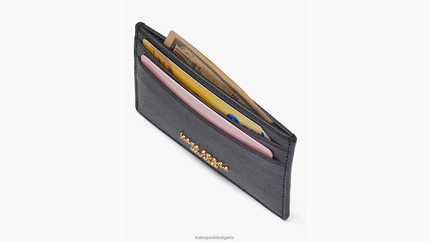 аксесоари Kate Spade притежател на карта за хвърляне на морган лале крем мулти Жени 2N00B388