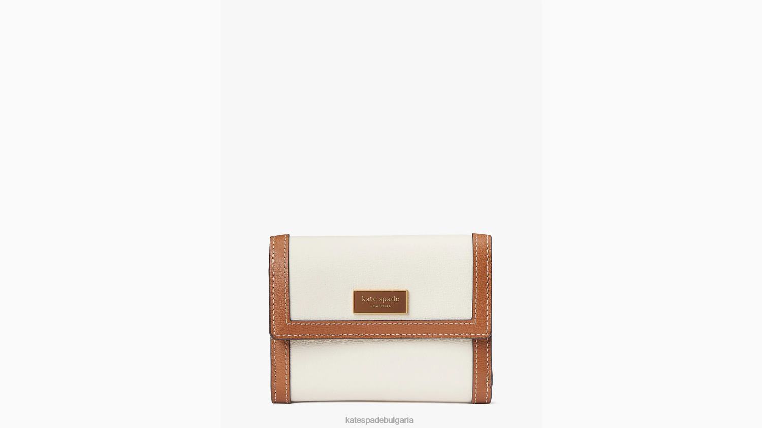 аксесоари Kate Spade katy colorblocked портфейл с двоен капак ореол бяло мулти Жени 2N00B453