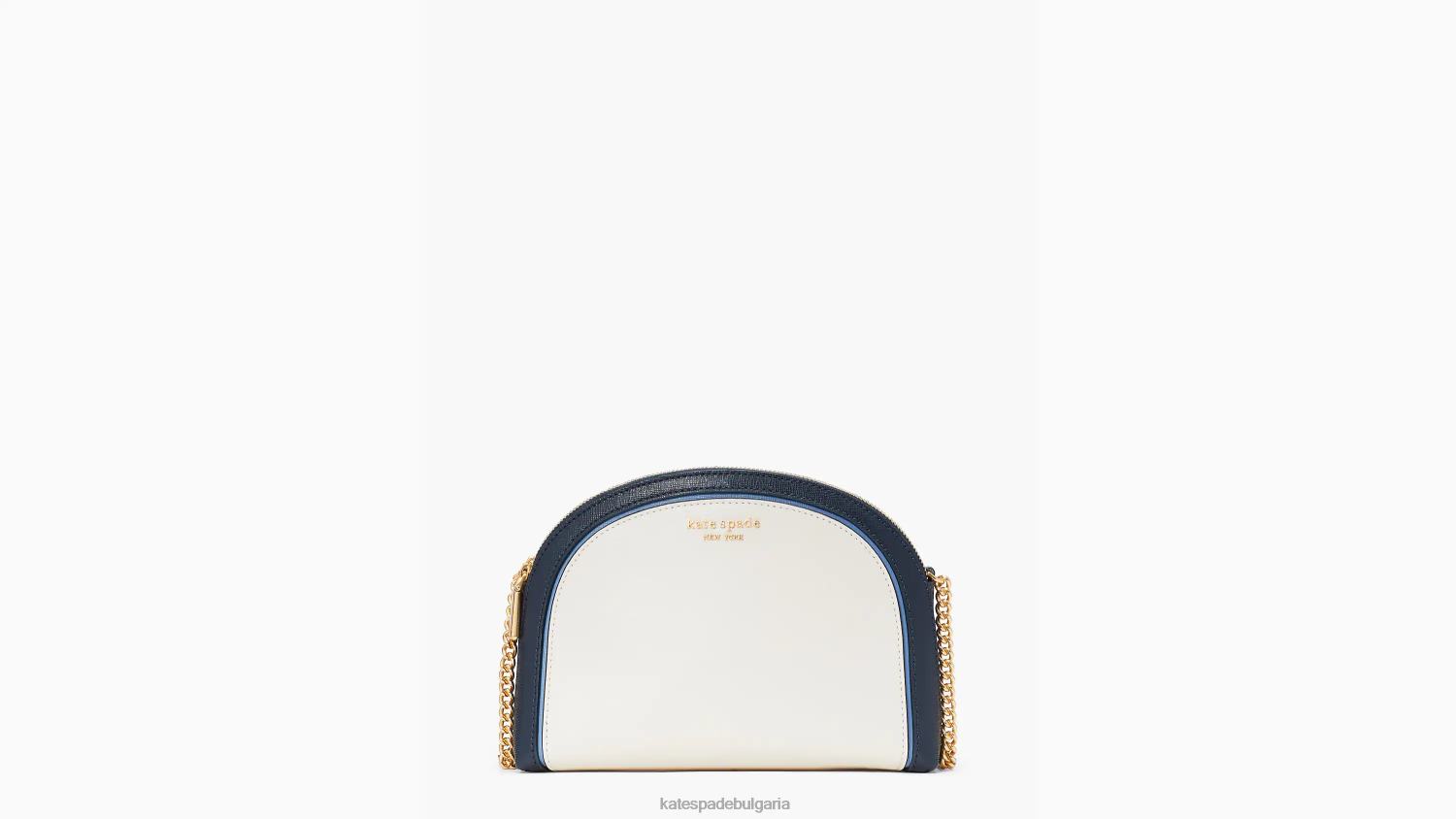 аксесоари Kate Spade Morgan colorblocked купол с двоен цип crossbody крем мулти Жени 2N00B277