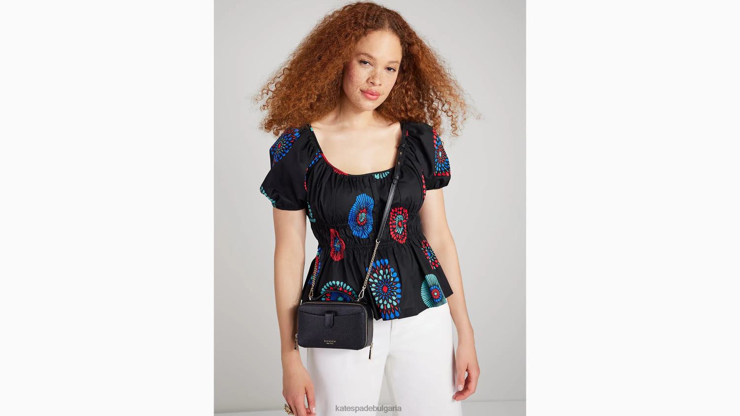 аксесоари Kate Spade кръстосано тяло с двоен цип hudson черен Жени 2N00B89