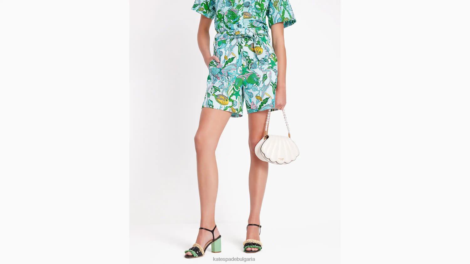 облекло Kate Spade под морето шорти с вратовръзка отлив мулти Жени 2N00B691