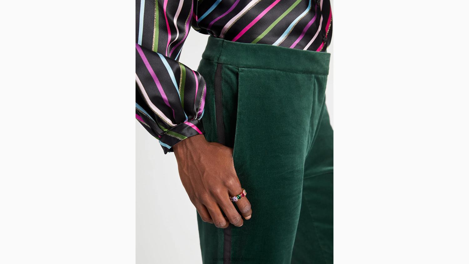 облекло Kate Spade кадифени панталони Тори бор Жени 2N00B875