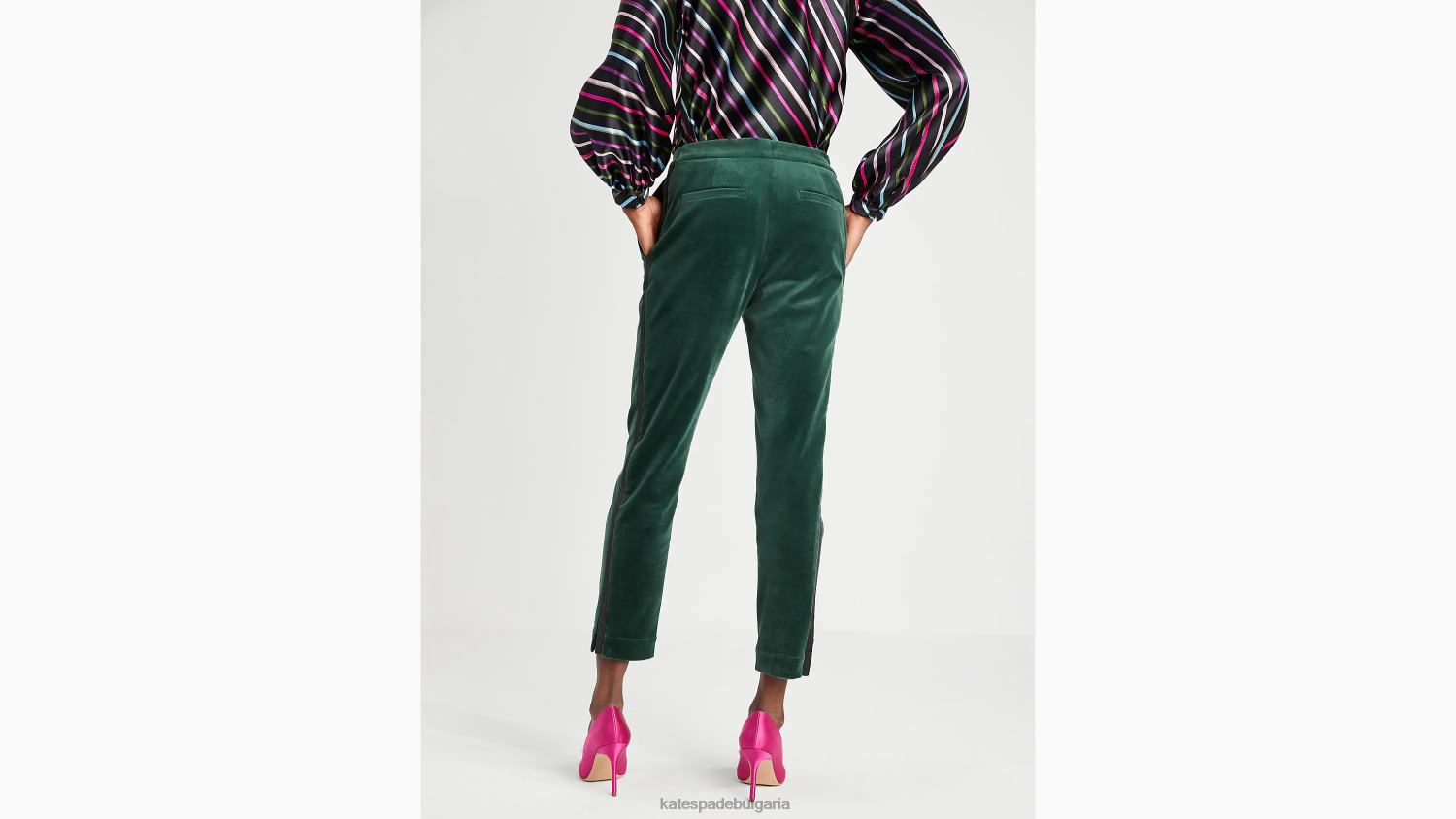 облекло Kate Spade кадифени панталони Тори бор Жени 2N00B875