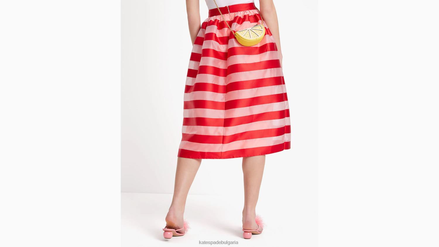 облекло Kate Spade миди пола от органза с тента морска звезда/калинка Жени 2N00B711