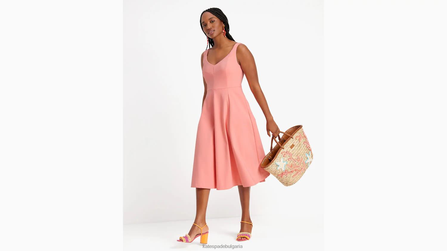 облекло Kate Spade рокля от кепър морска звезда Жени 2N00B700